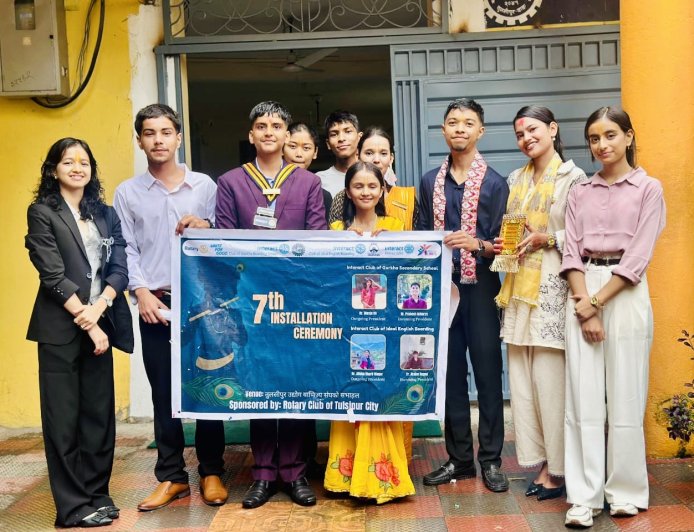इन्टर्याक्ट क्लब अफ गोरखाको पदस्थापन समारोह कृष्ण जन्माष्टमीको अवसरमा सम्पन्न